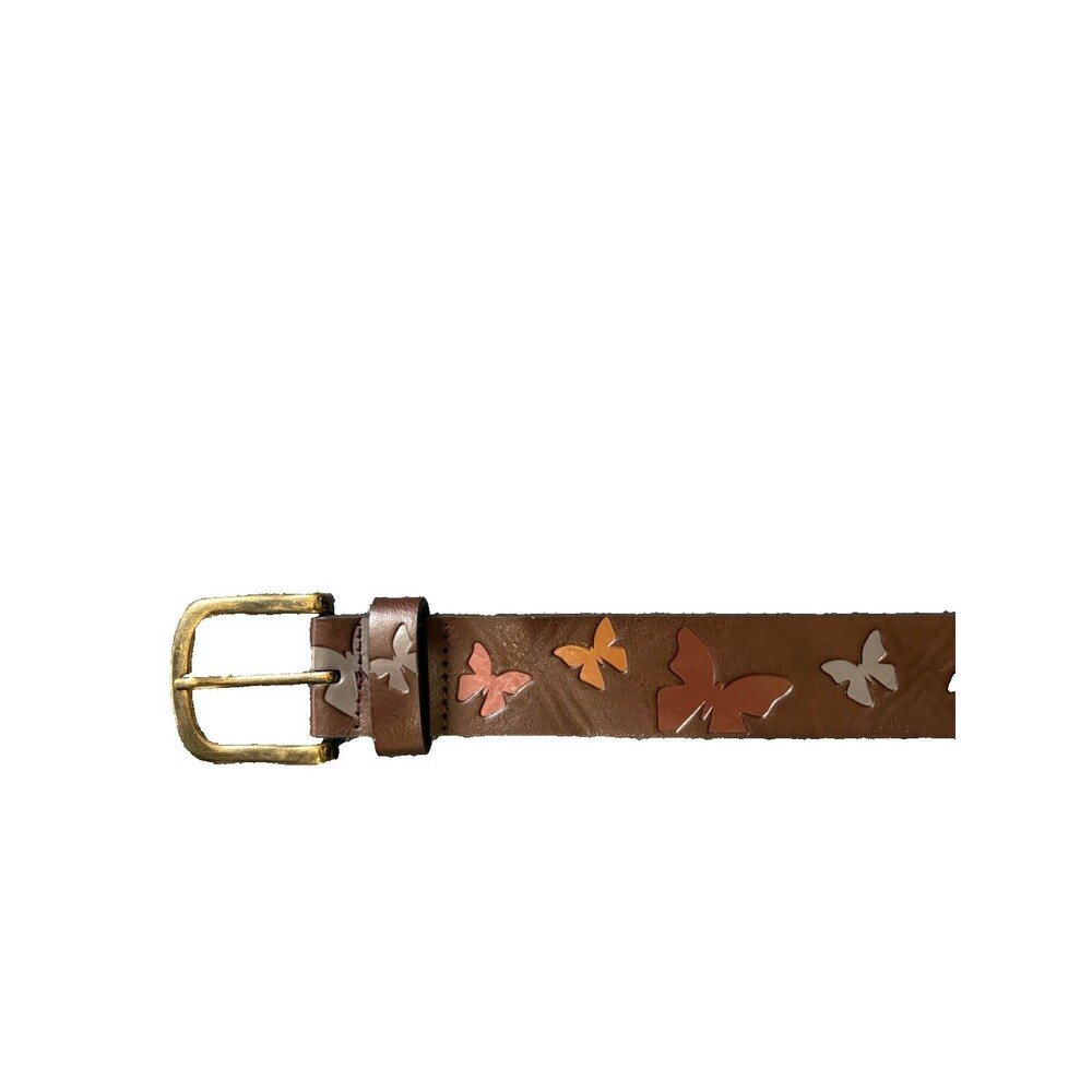Belt Unbranded Butterfly Belt Womens Size Large Man/Made Material